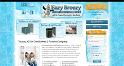 Desktop Screenshot of eazybreezyheat-ac.com